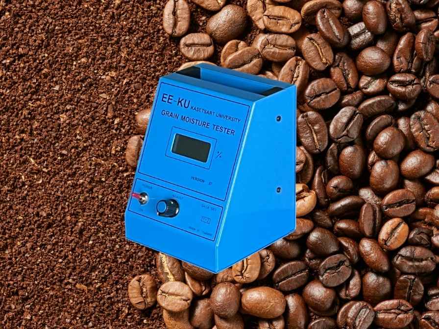 เครื่องวัดความชื้นเมล็ด EE-KU กาแฟสาร