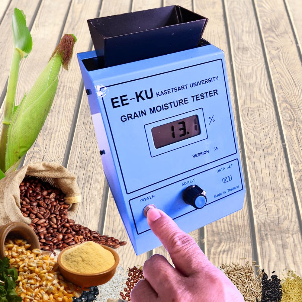 การใช้งาน เครื่องวัดความชื้น EE-KU