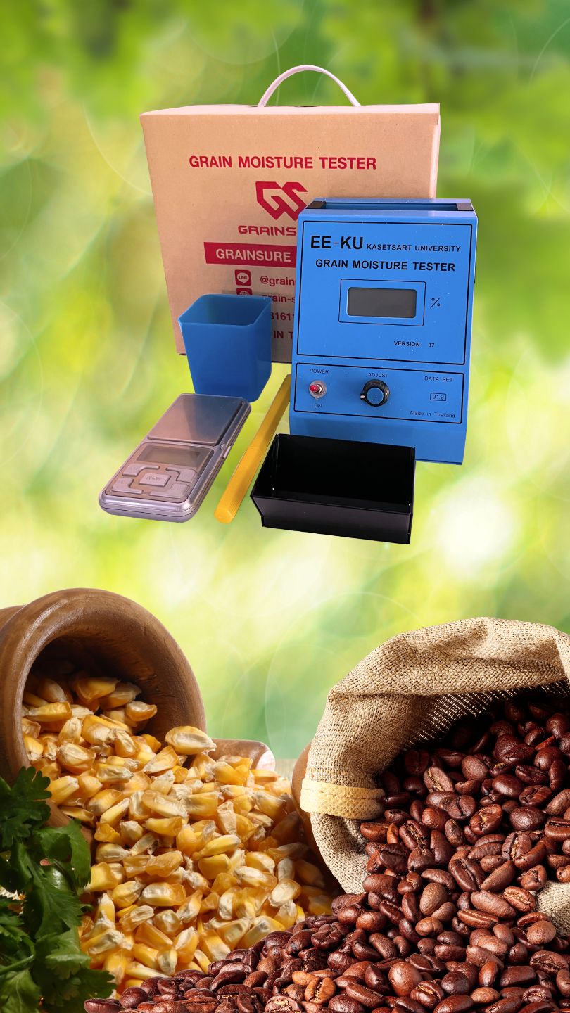 เครื่องวัดความชื้นเมล็ดพืชและเม็ดวัสดุ EE-KU : Grain Moisture Meter EE-KU
